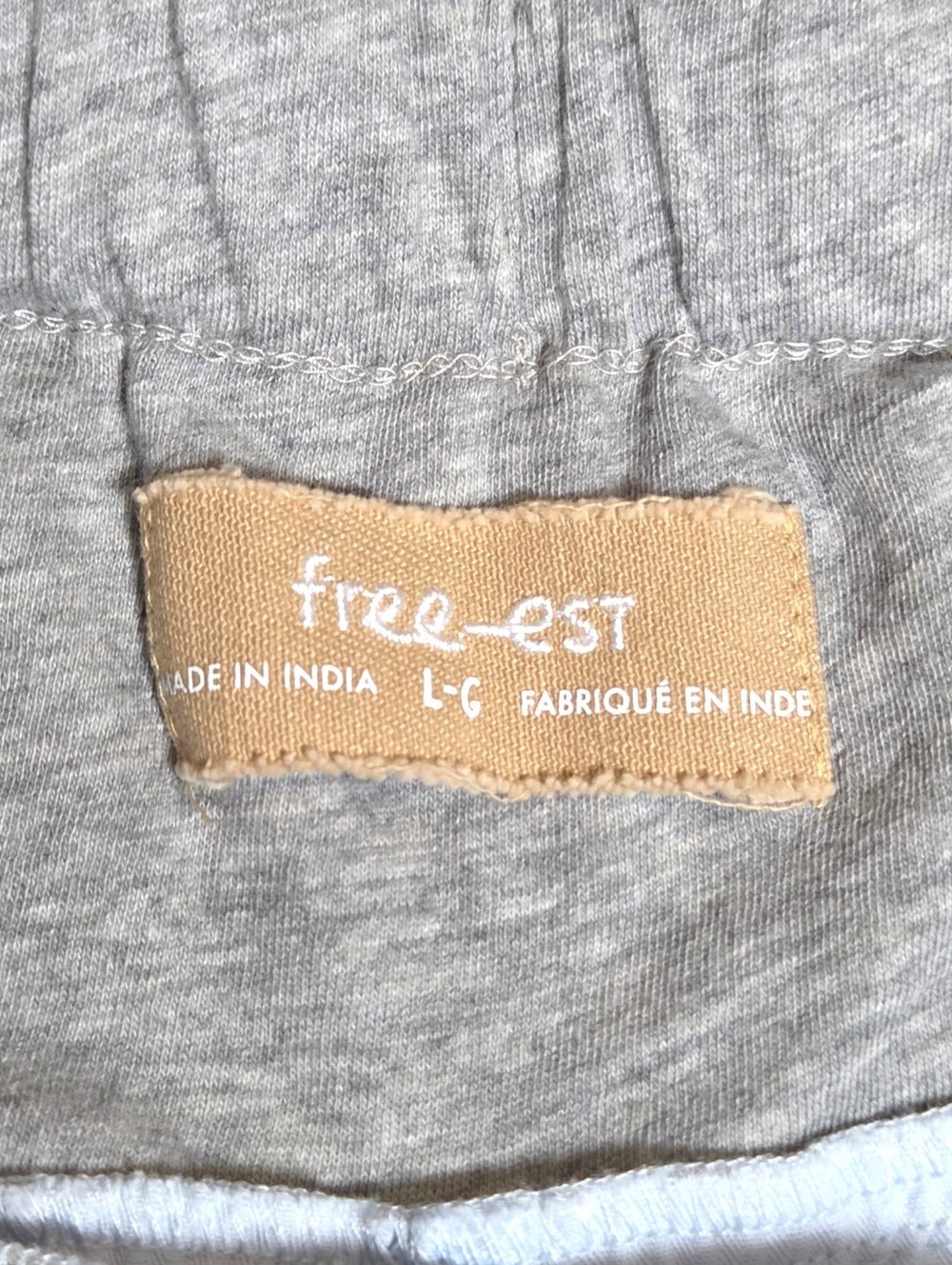Free People Free-Est Heather Relaxed Jogger Pants Ancient Waters Blue Large NWT - Picture 13 of 16